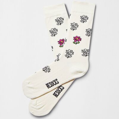 BeFlower - Calzini in cotone biologico al 100%