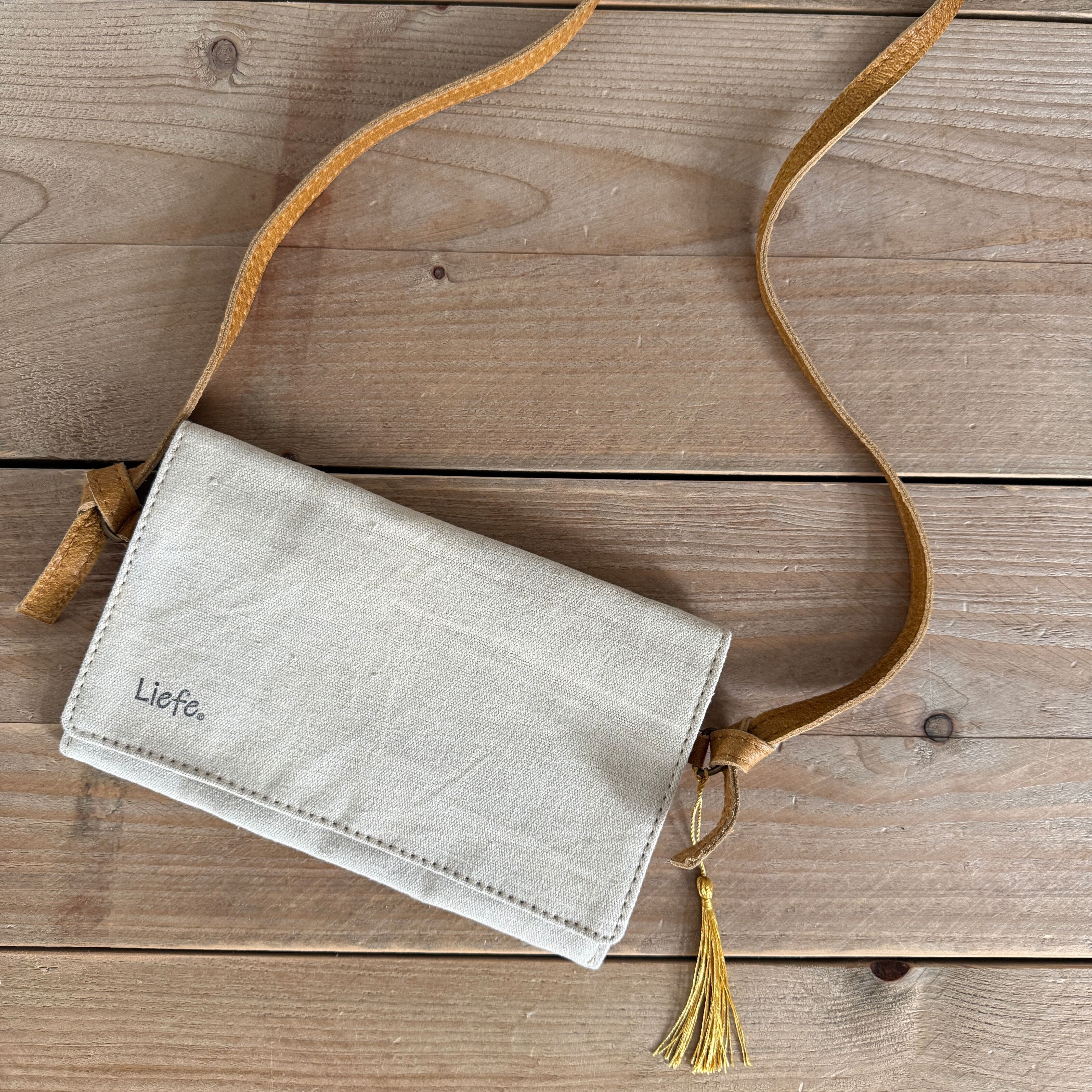 3-Wege-Canvas-Klappentasche NEU