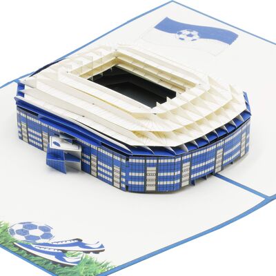Carte pop-up Bonne Chance Arena