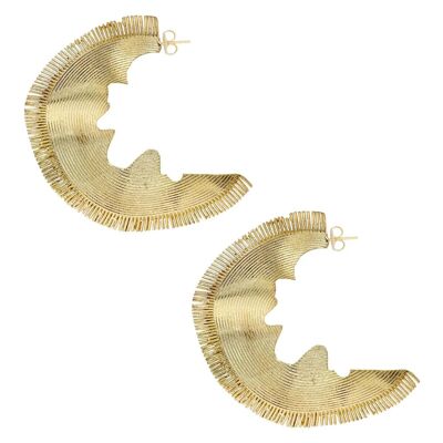 Boucles d'oreilles créoles Ondara