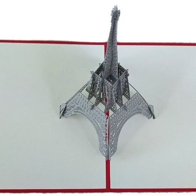 Carte pop-up Tour Eiffel