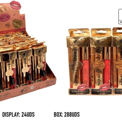LIP GLOSS + LIPSTICK SET