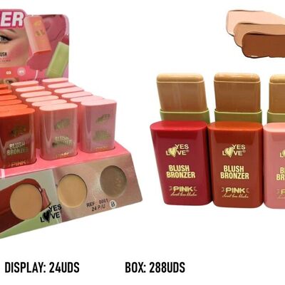 Blush et Bronzer Stick pour les joues
