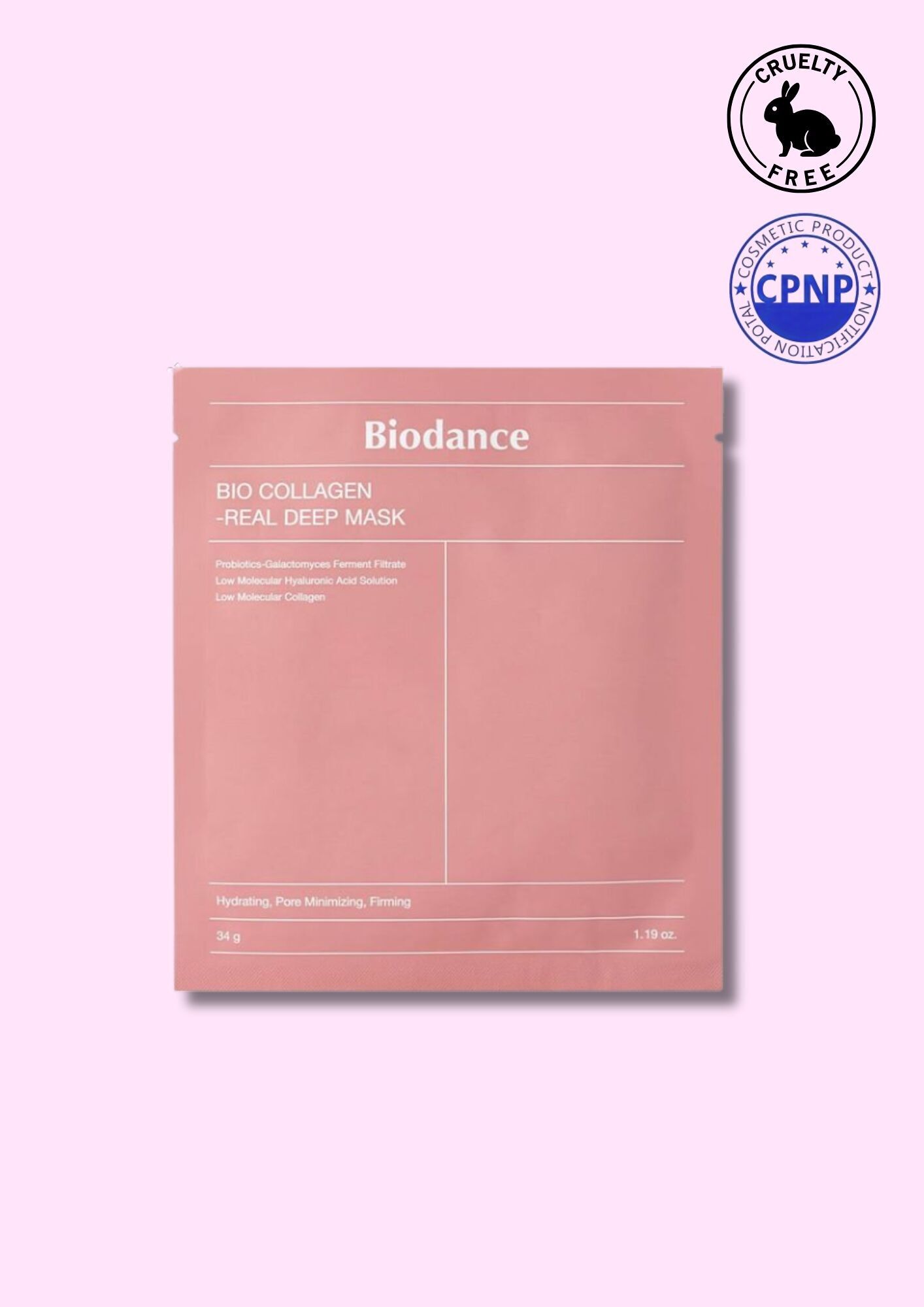 BIODANCE – Bio Collagen Real Deep Mask - Reparierende und regenerierende Gewebemasken