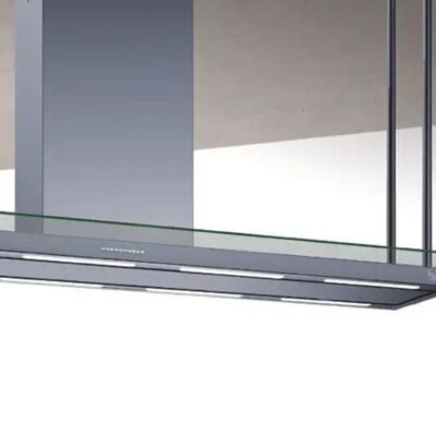CAMPANA ELEA ESTILO ISLA CON CRISTAL 146 cm Izquierda - Acero Inoxidable - 800 m3/h