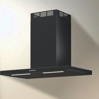 LEA WALL HOOD cm. 60 - Drydrop – Black - 800 m3/h