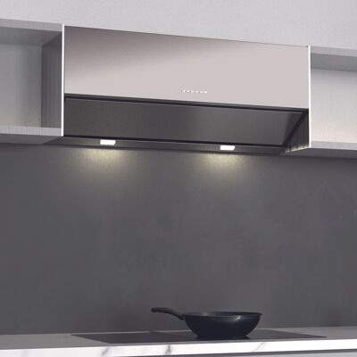 ARIAL WALL HOOD cm.90 - stainless steel - 700 m3/h