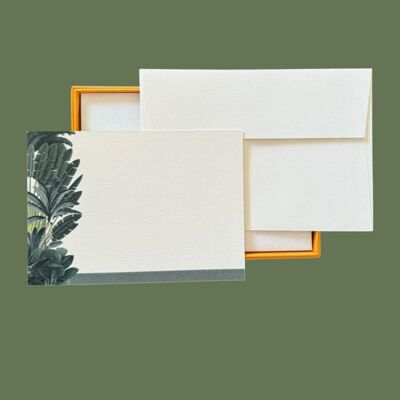 Coffret de cartes « Habitat » de la Ménagerie de Darwin avec enveloppes vergées