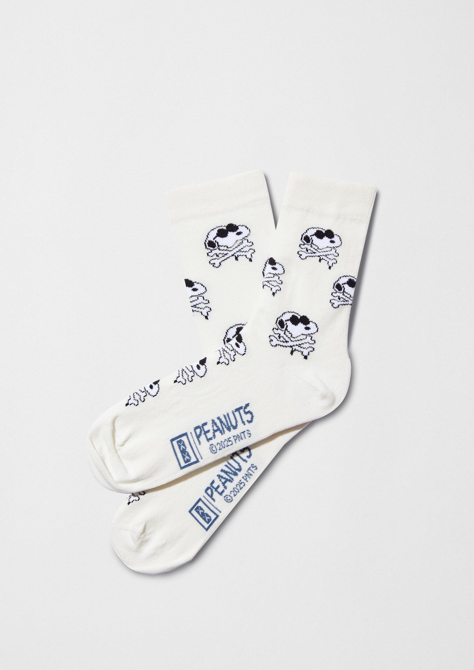 BeSnoopy Skull OffWhite - 100% Organic Cotton Socks