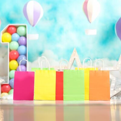 Plain Matt Gift Bag - Set of 12