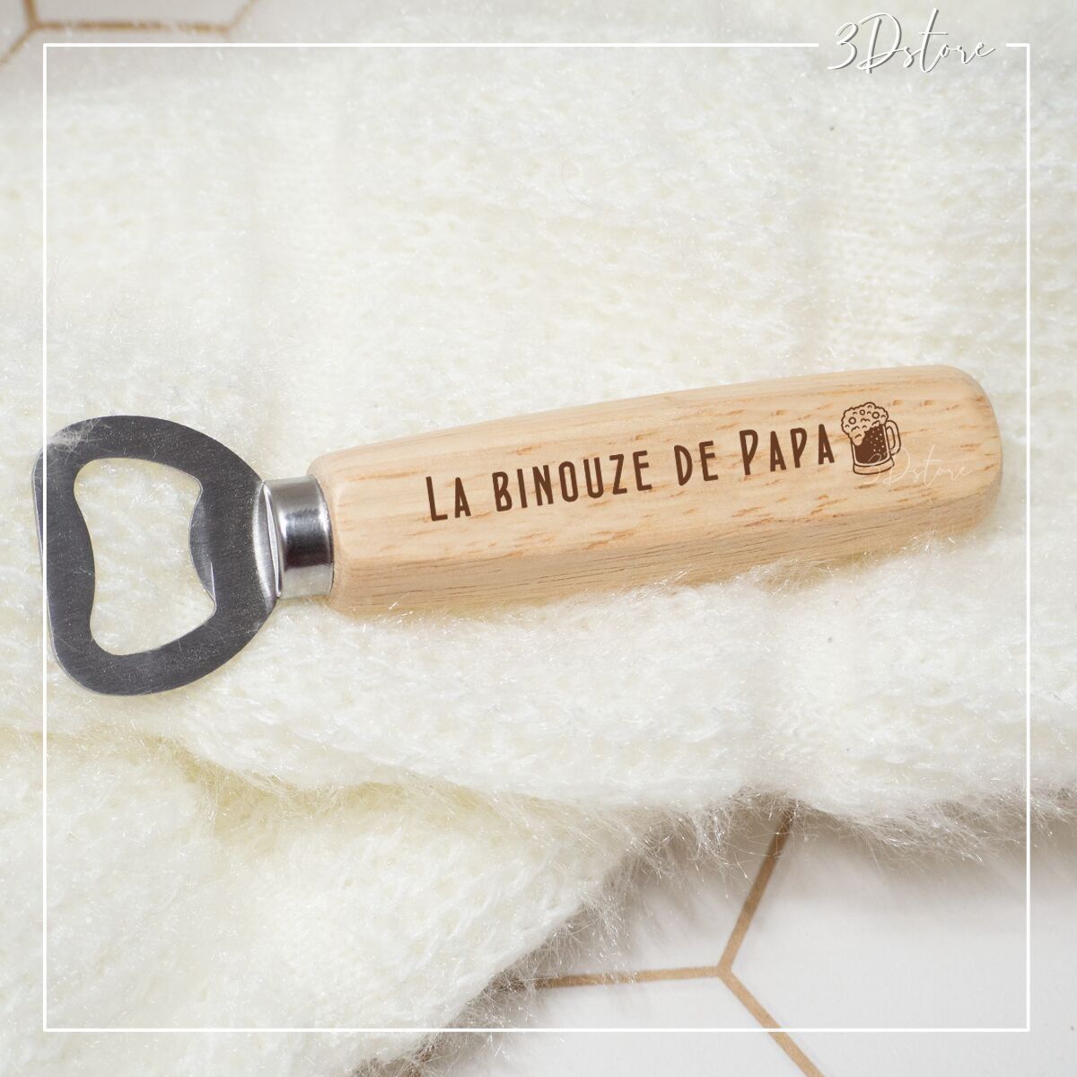 Flaschenöffner - Papas Bier