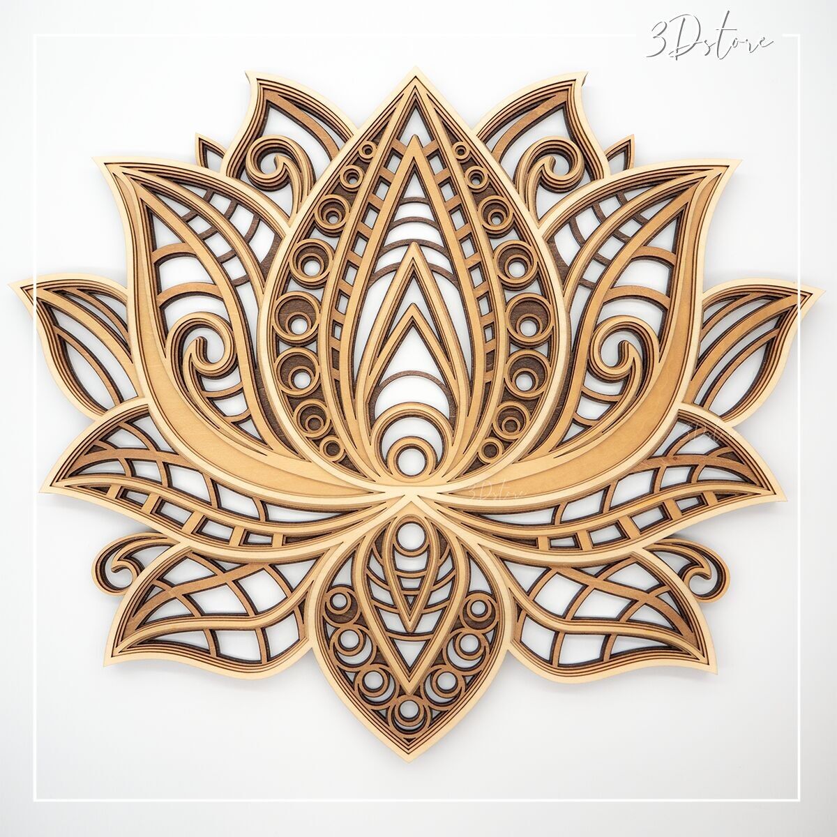 Lotusblumen-Wanddekoration