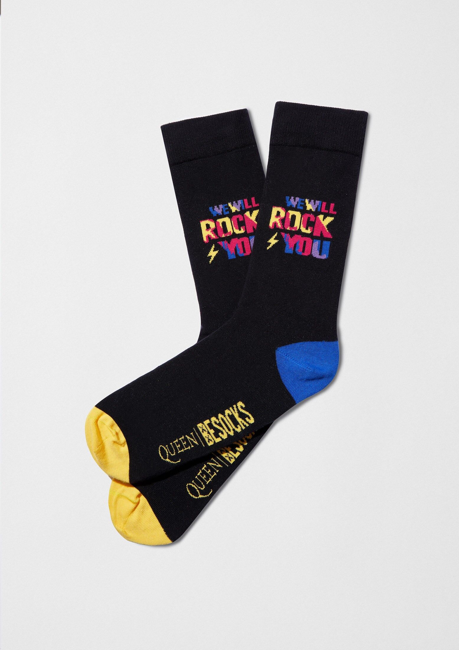 BeQueen We Will Rock You - 100% Organic Cotton Socks