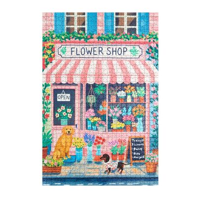 Puzzle Fleuriste 1000p