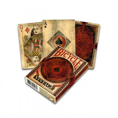 Jeu de cartes Bicycle Vintage Classic avec défaut mineur