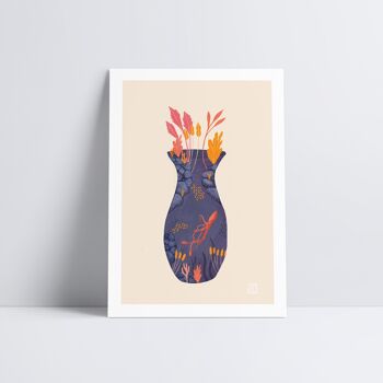 Vase océan Art Print3 1