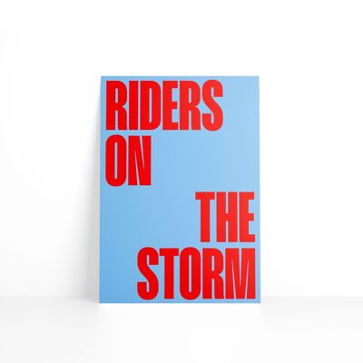 Greeting Card - Riders