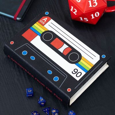 Boîte de rangement rétro en forme de cassette