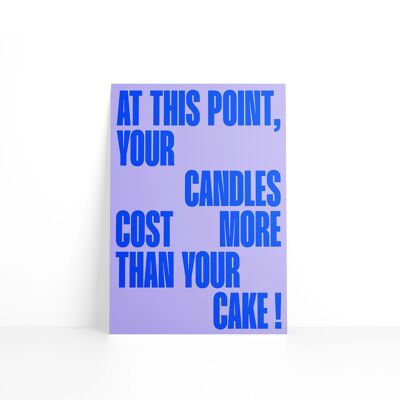 Carte de voeux - Candles