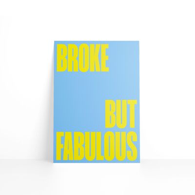 Carte de voeux - Fabulous
