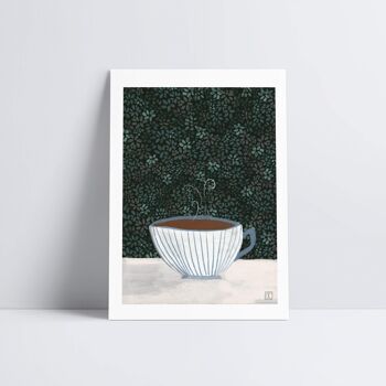 Un jardin de thé secret Art Print1 1