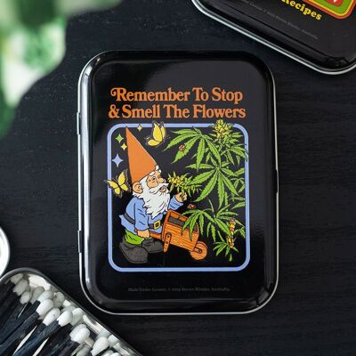 Boîte de rangement « Sentez les fleurs » par Steven Rhodes