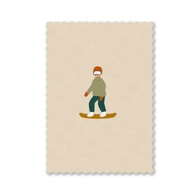 Postales Snowboard