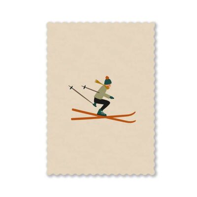 Cartes postales Ski alpin