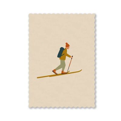 Postkarten Skitour