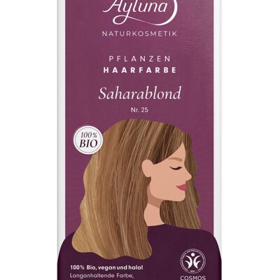 Colore per capelli a base di erbe Sahara Blonde n. 25