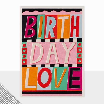 Fontfetti Collection - Birthday Love