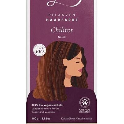 Herbal Hair Color Chili Red No. 60