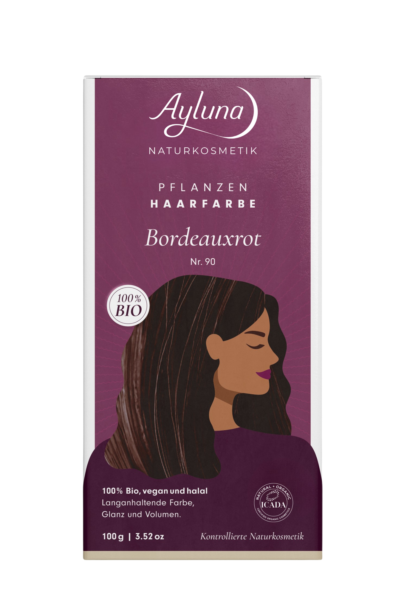 Plant Hair Color Bordeaux Red No. 90