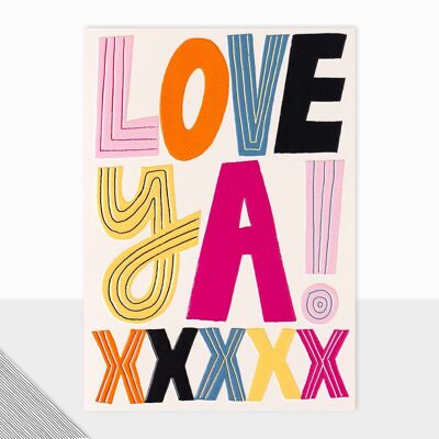 Collection Fontfetti - Love Ya xxxxx