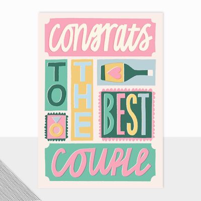 Fontfetti Collection - Congrats To The Best Couple