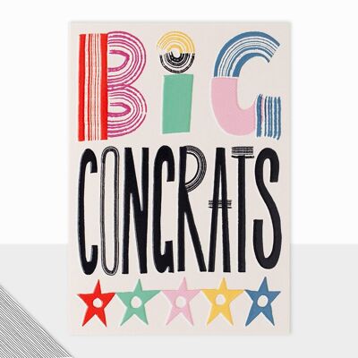 Fontfetti Collection - Big Congrats