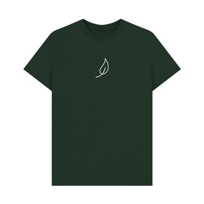 T-shirt classique à feuilles