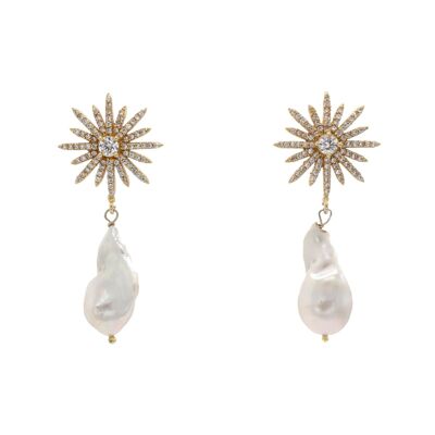 Starshine M Pearl Earrings