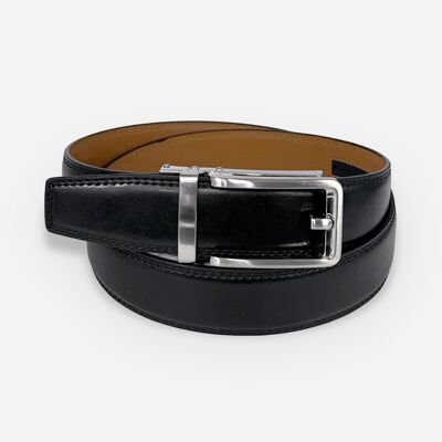 Ceinture AUTOMATIQUE cuir de vachette homme-Largeur 35mm-CT081