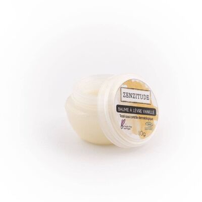 Certified organic vanilla lip balm