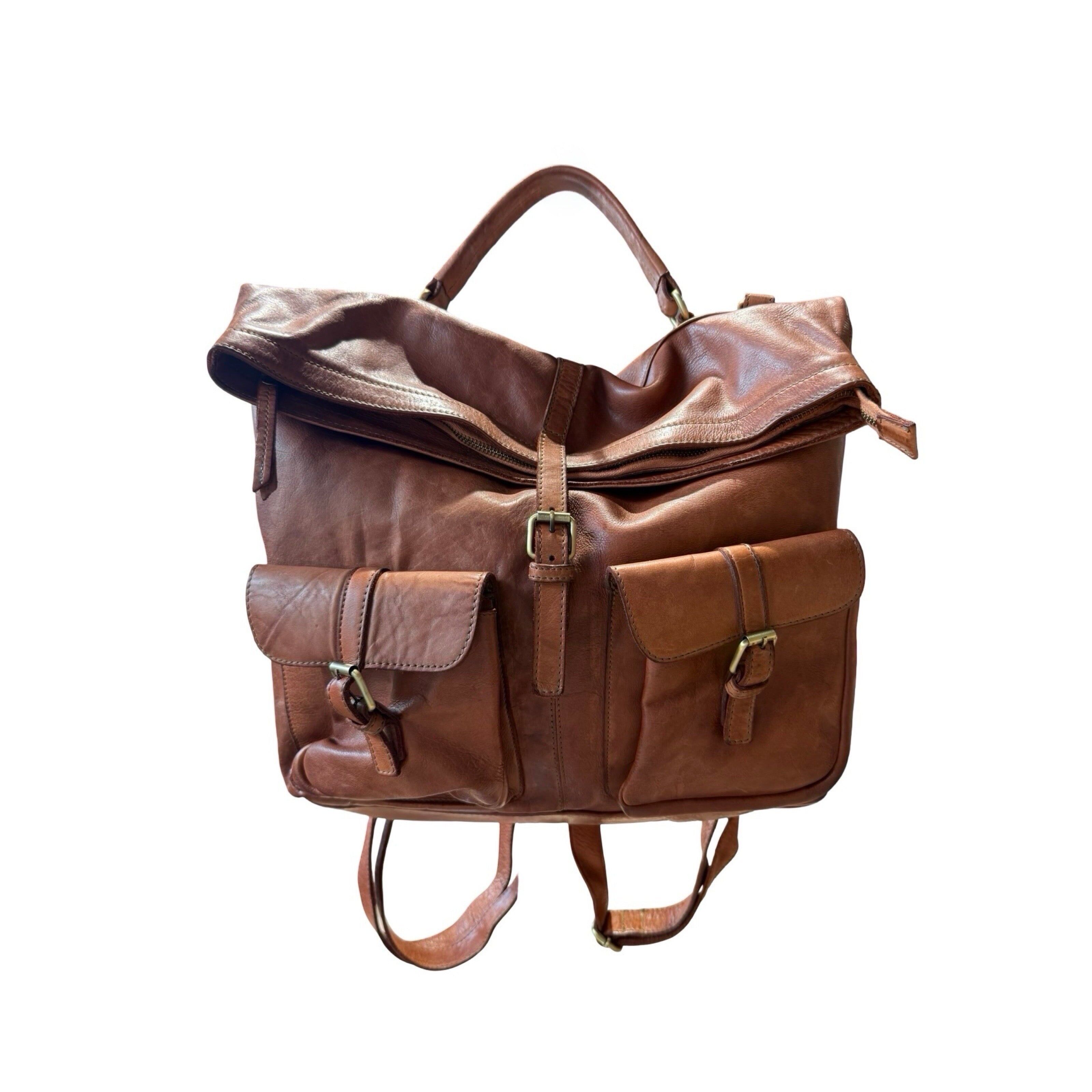 BORSA IN PELLE DI MUCCA KARTHUS