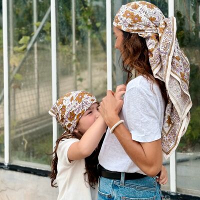 Sciarpa Duo Matchy Matchy 1 grande e 1 piccola So Family Agra Mocha
