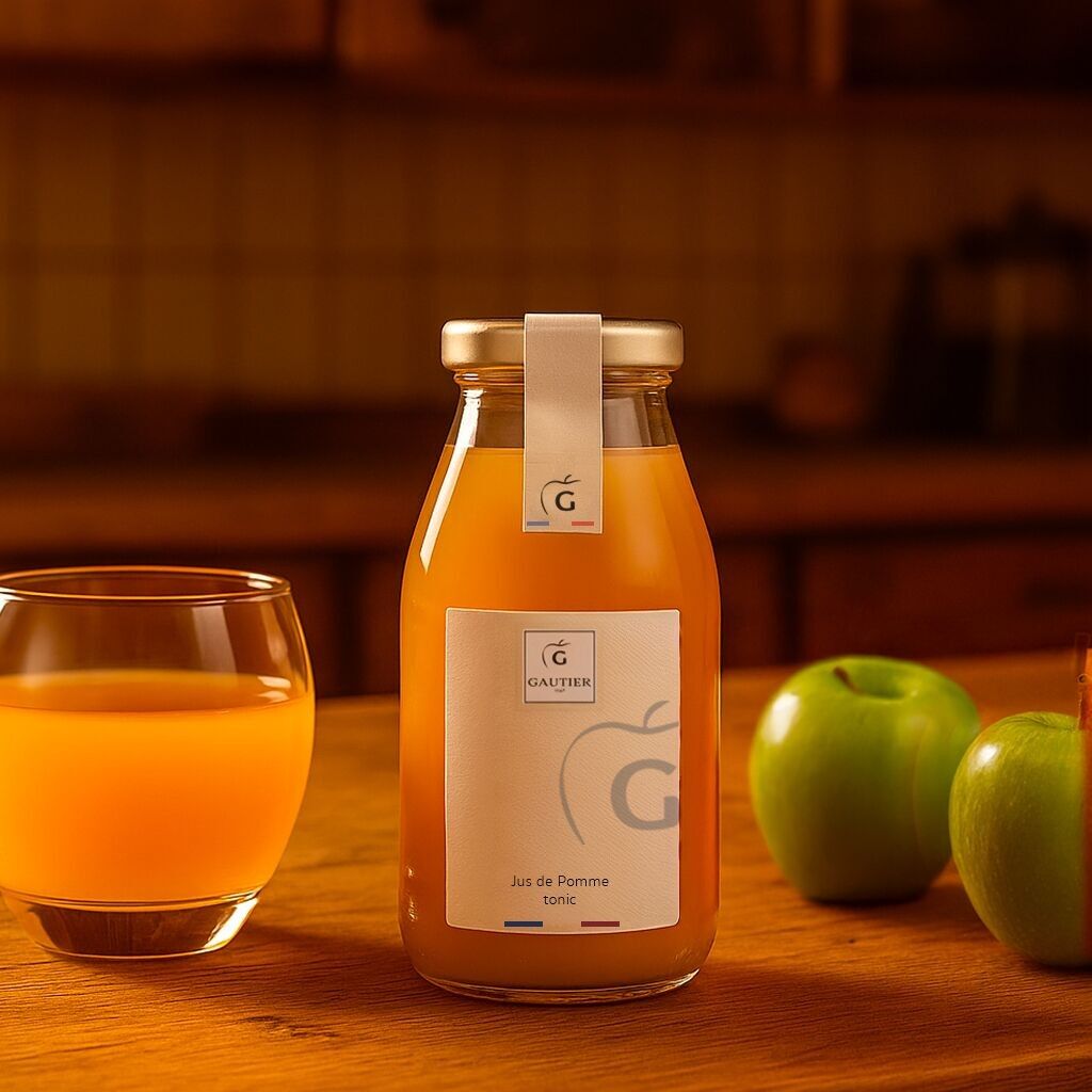 Pur jus pomme naturelle 25cl - 100% français / sans sucre ajouté