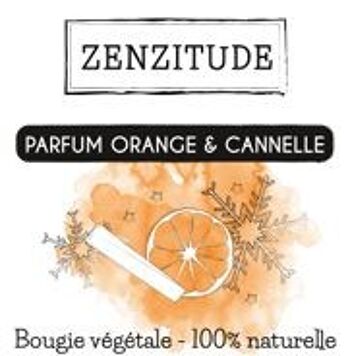 Bougie naturelle orange cannelle 70 g 4