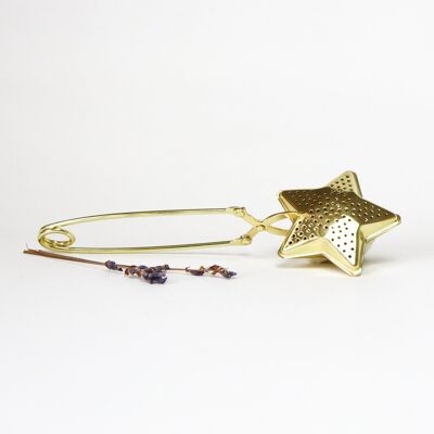 Pinza da tè a forma di stella