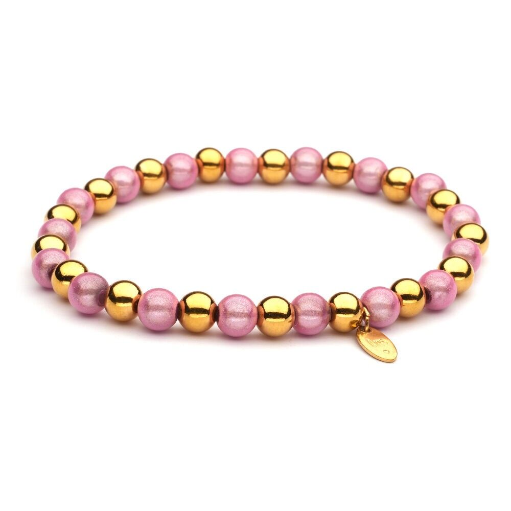 Bracciale LizzyMae in acciaio inossidabile oro rosa