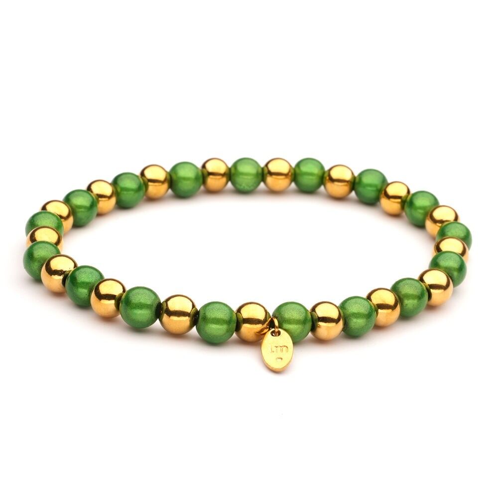 Bracciale LizzyMae in acciaio inossidabile oro verde