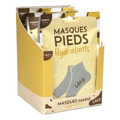Maschera idratante per i piedi - Profumo di cocco - FRENCH TREND