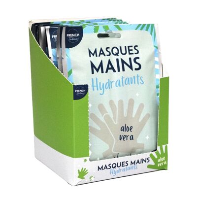Moisturizing Hand Mask - Aloe Vera Scent - FRENCH TREND