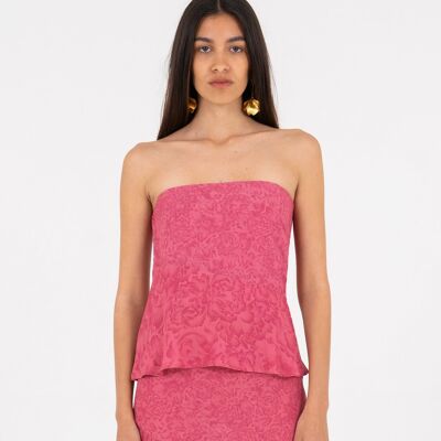 Haut de pivoine